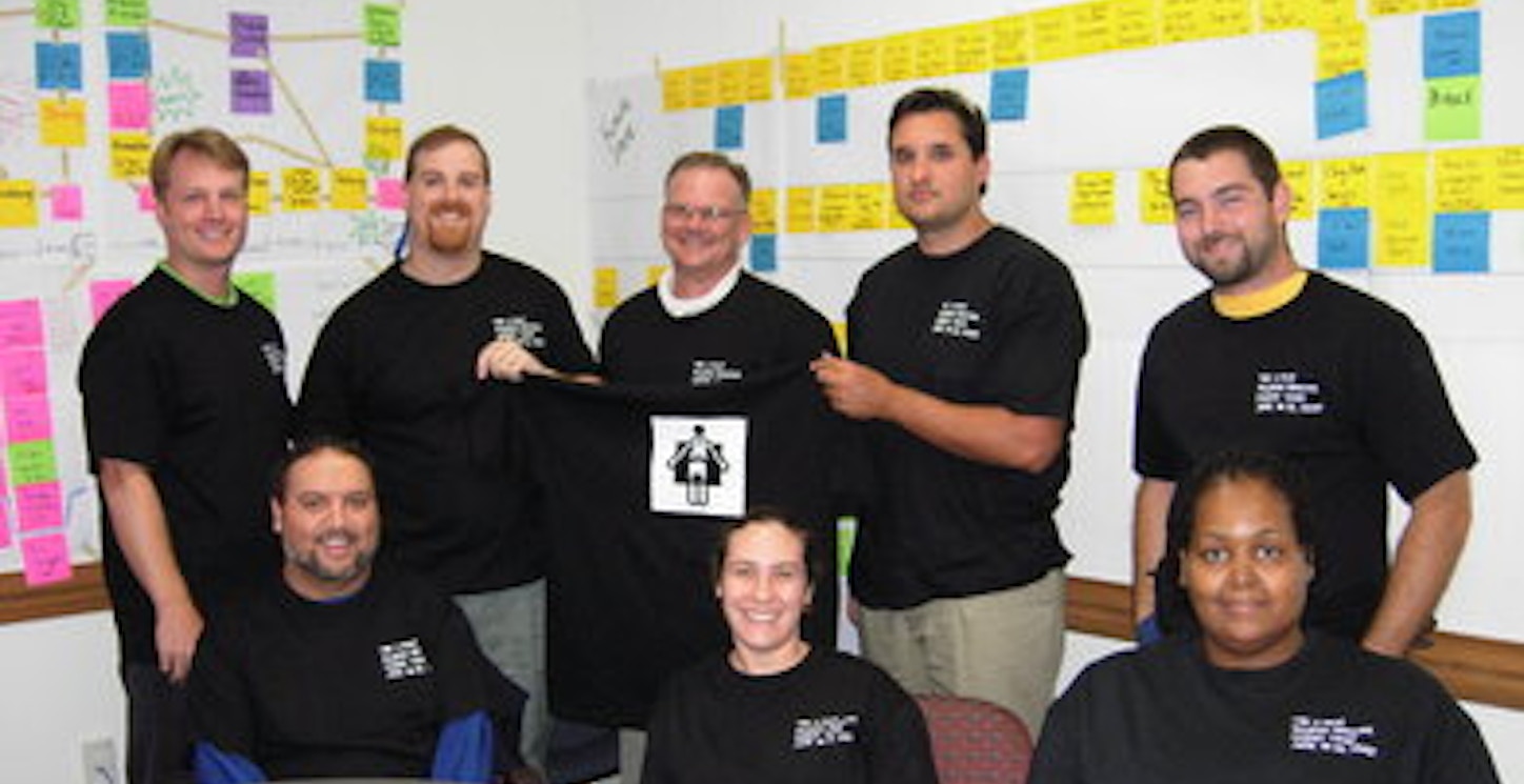 The X Rays   Raleigh Imaging Kaizen Team T-Shirt Photo