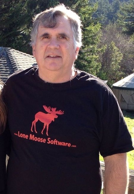 Very First T Shirt For Lone Moose Software T-Shirt Photo