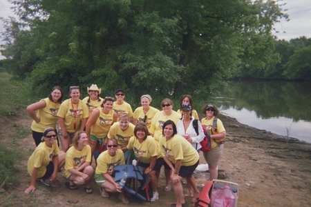 Boats N Hoes Canoe Trip T-Shirt Photo