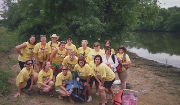 Picture of Boats N Hoes Canoe Trip Custom T-Shirt Design Boats N Hoes Canoe Trip T-Shirt Photo