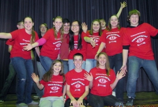 Cs Drama Club   Cast Of "Arsenic And Old Lace" T-Shirt Photo