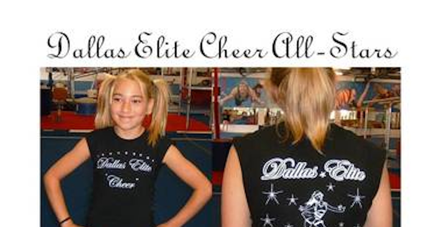 Dallas Elite Cheer T-Shirt Photo