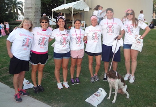 Ta Ta's Angels   Race For The Cure T-Shirt Photo