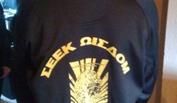 Seek Wisdom T-Shirt Photo