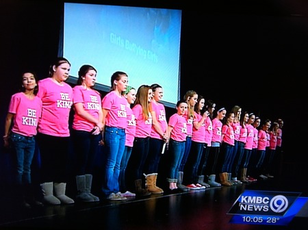 Girl Scout Movie Screening Of "Finding Kind"   Anti Bullying Documentary T-Shirt Photo