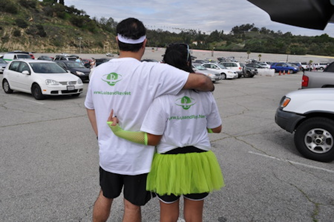 Luis And Shaye Take On The Color Run! T-Shirt Photo