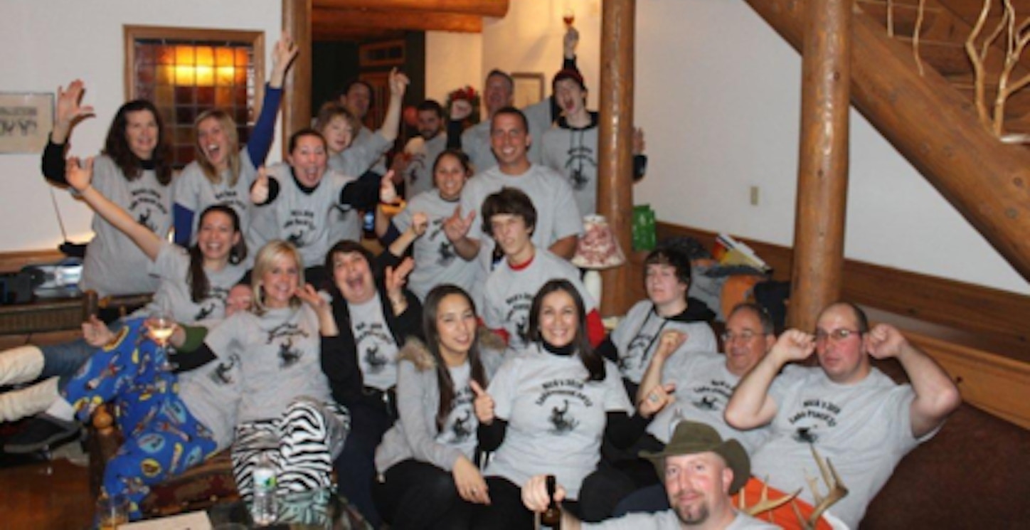 30th Birthday Ski House <3 T-Shirt Photo