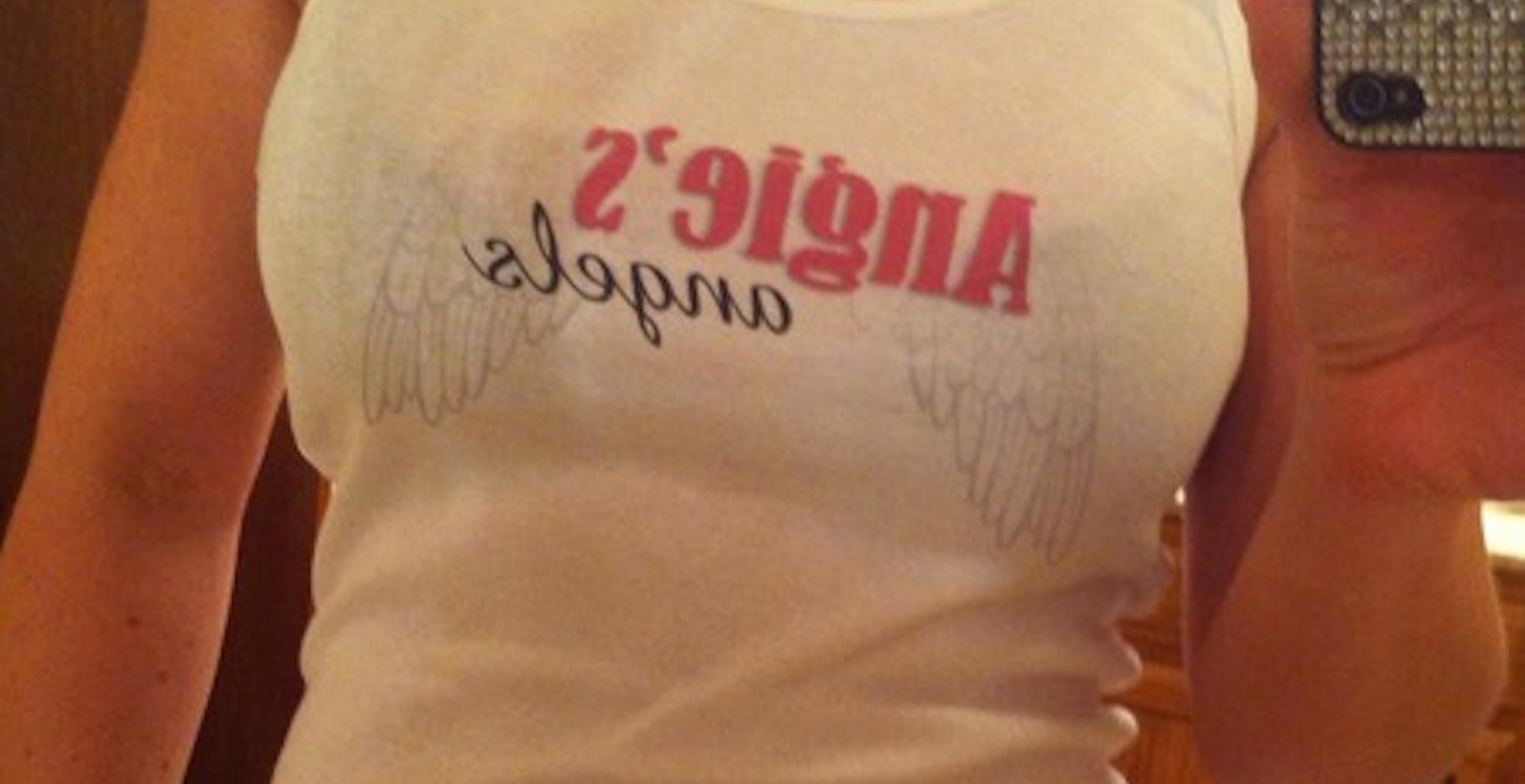 Picture of Angie's Angels Custom T-Shirt Design Angie's Angels T-Shirt Photo