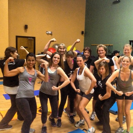 Inner Fit Barre And Dance Fitness Crew T-Shirt Photo