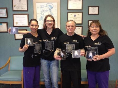 My Chiropractor & Clinic Loved The T Shirts! T-Shirt Photo