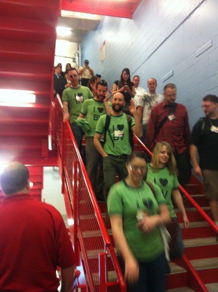 Working Hard At Convention T-Shirt Photo