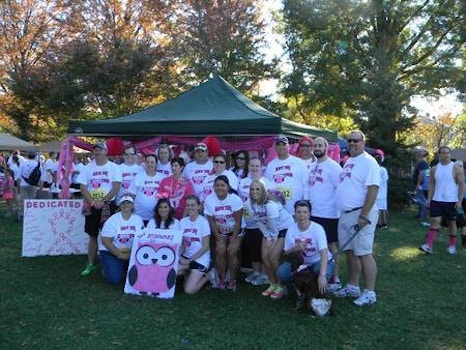 Team Boobanators Making A Change To Battle Breast Cancer. T-Shirt Photo