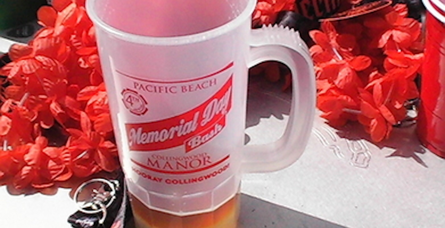 Memorial Day Bash Beer Mug T-Shirt Photo