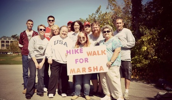 Picture of Hike For Marsha 2012 You Are Never Alone Custom T-Shirt Design Hike For Marsha 2012 You Are Never Alone T-Shirt Photo