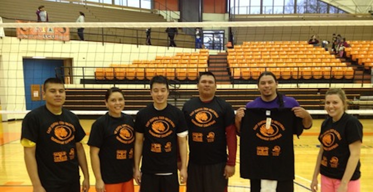 Winners Of Ecu Coed Volleyball Tournament  T-Shirt Photo