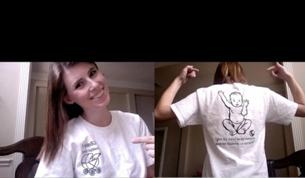 Picture of Baby Shower Shirts Custom T-Shirt Design Baby Shower Shirts T-Shirt Photo