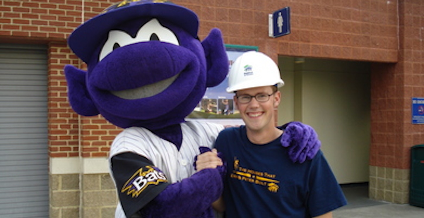 Picture of Habitat For Humanity Fundraising With The Louisville Bats Custom T-Shirt Design Habitat For Humanity Fundraising With The Louisville Bats T-Shirt Photo