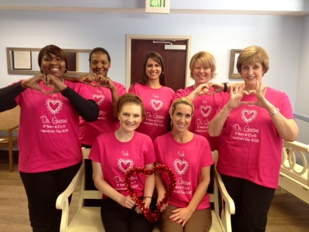 We Love Our Doctor On Valentine's Day! T-Shirt Photo