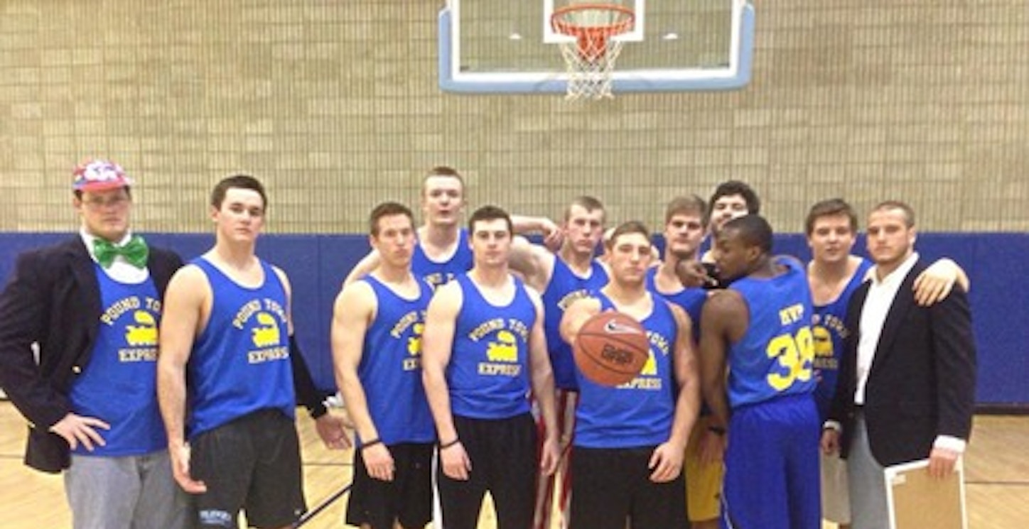 Pound Town Express Wins The Intramural Basketball Championship T-Shirt Photo