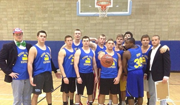 Pound Town Express Wins The Intramural Basketball Championship T-Shirt Photo
