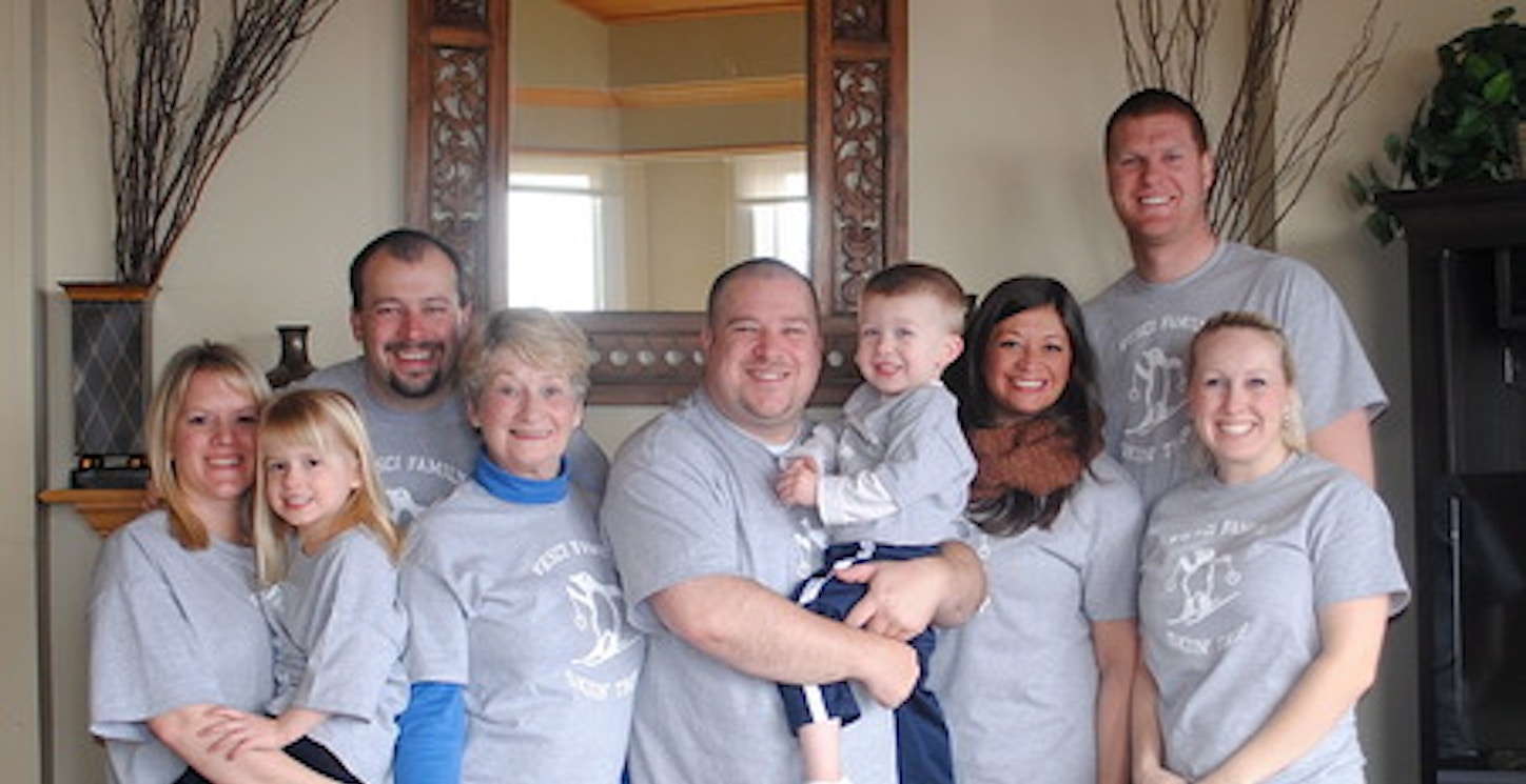 Vesci Family Skiin' Trip T-Shirt Photo