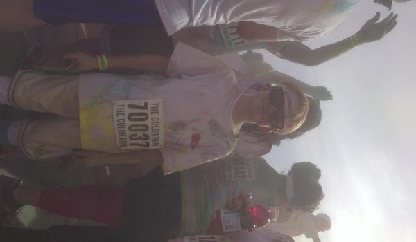 Color Run, Team Bustin Ours To Save Yours! T-Shirt Photo