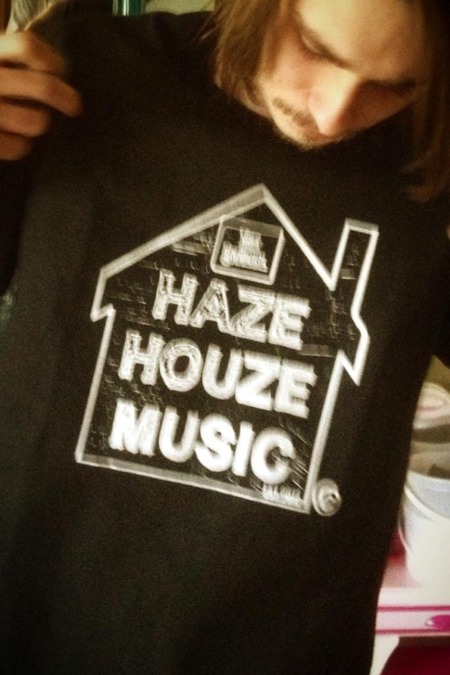 Haze House Music T Shirt Design Ideas Custom Haze House Music Shirts Clipart Design Online