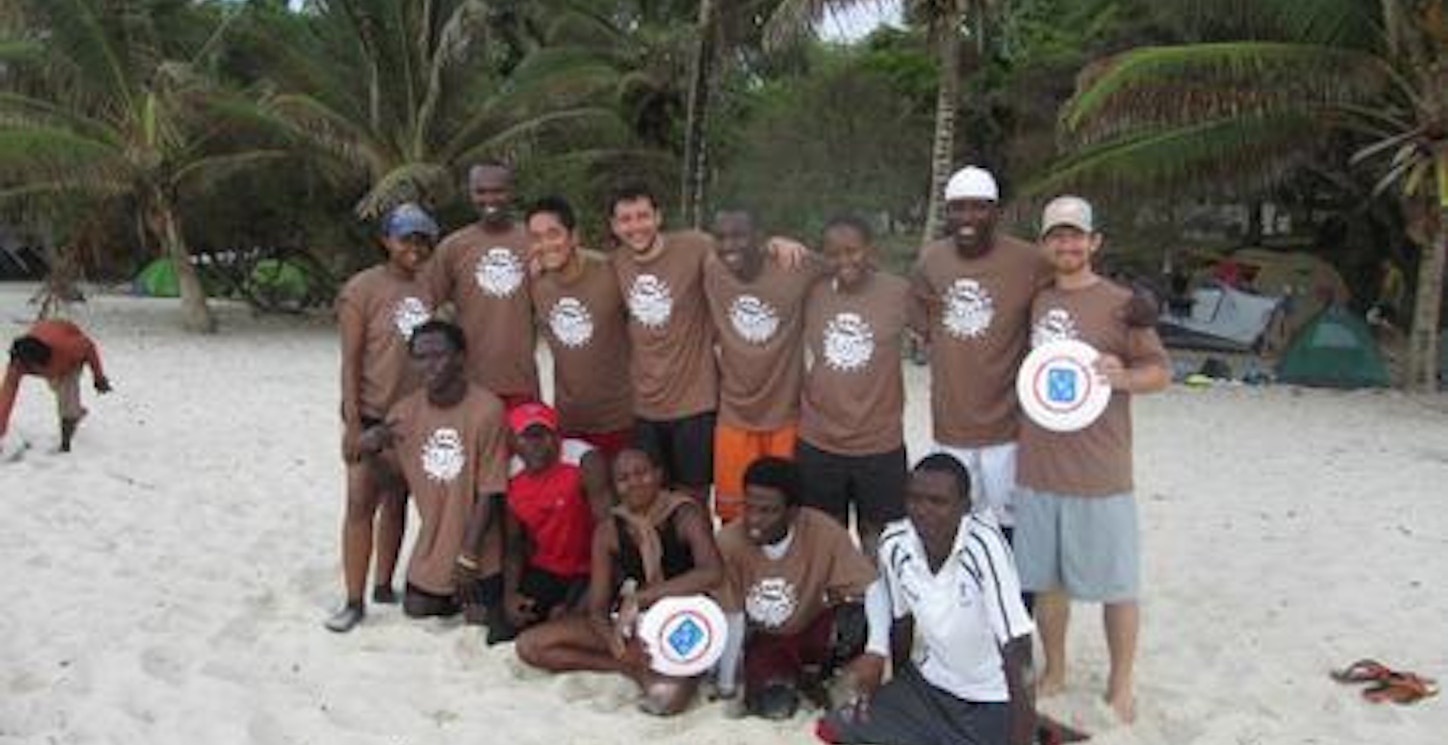 Team Uganda At Tiwi Beach 2012 T-Shirt Photo