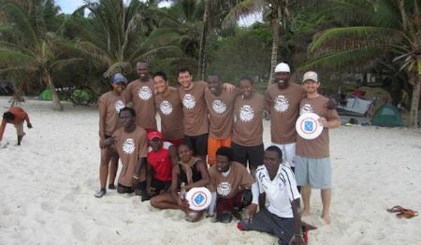 Team Uganda At Tiwi Beach 2012 T-Shirt Photo