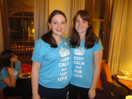 Hp And Vp Show Off Their New Shirts T-Shirt Photo