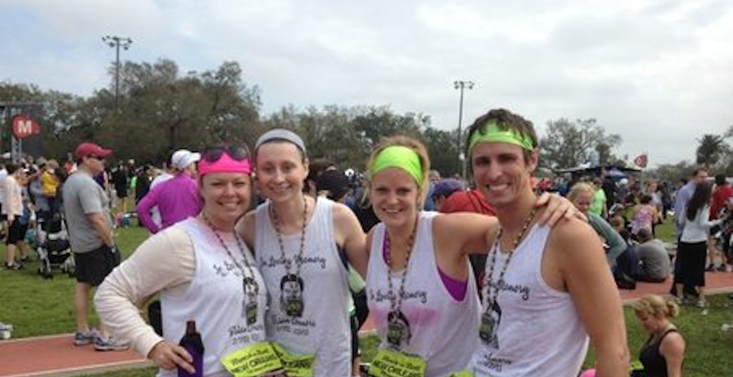 Picture of Rock N Roll New Orleans Half Marathon: Race In Memory Of My Dad Custom T-Shirt Design Rock N Roll New Orleans Half Marathon: Race In Memory Of My Dad T-Shirt Photo