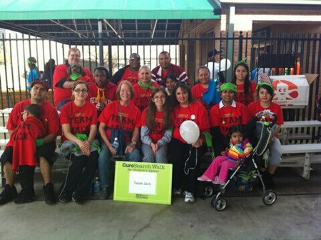 Team Jack   Houston Cure Search Walk 2013 T-Shirt Photo