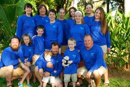 Family Fun In Costa Rica T-Shirt Photo