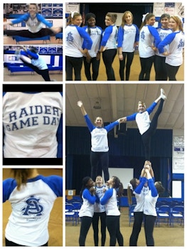 Raider Cheer Game Day! T-Shirt Photo