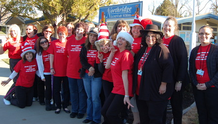 Grab Your Hat And Come Read With The Cat! T-Shirt Photo