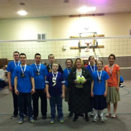 Volleyball Tournament Champions T-Shirt Photo