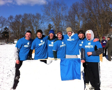 Snow Battle Usa At Cedarburg Winter Festival T-Shirt Photo