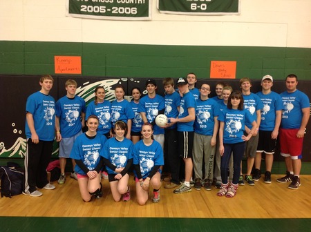 Oswayo Valley Senior Class Ic Volleyball Tournament T-Shirt Photo