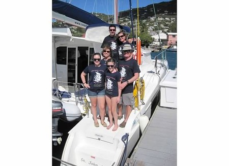 Bvi Captain And Crew T-Shirt Photo