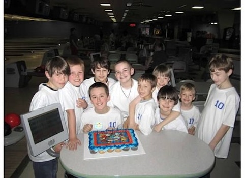 10th Birthday Bowling Party T-Shirt Photo