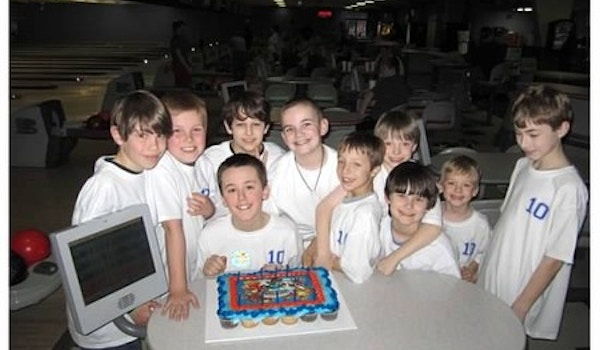 10th Birthday Bowling Party T-Shirt Photo