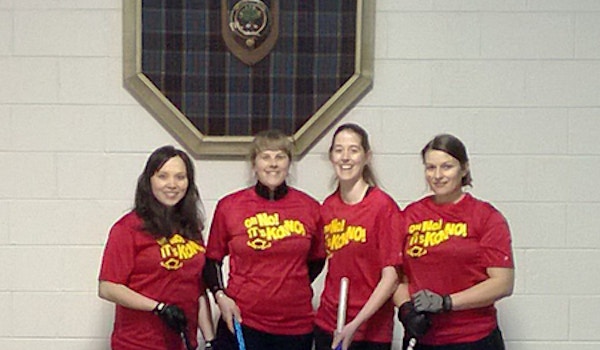 Team Washington At The Curling Nationals (Chicago) T-Shirt Photo