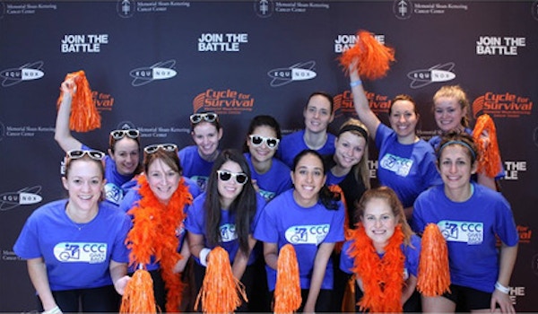 Ccc Gives Back At Cycle For Survival!  T-Shirt Photo