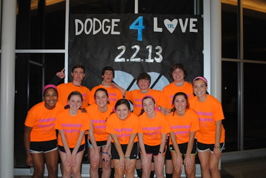 Dodge For Love Dodgeball Tournament T-Shirt Photo