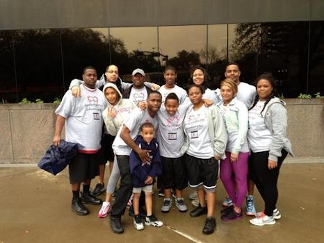 Walking With Aids Foundation Houston.....Because We Care. T-Shirt Photo