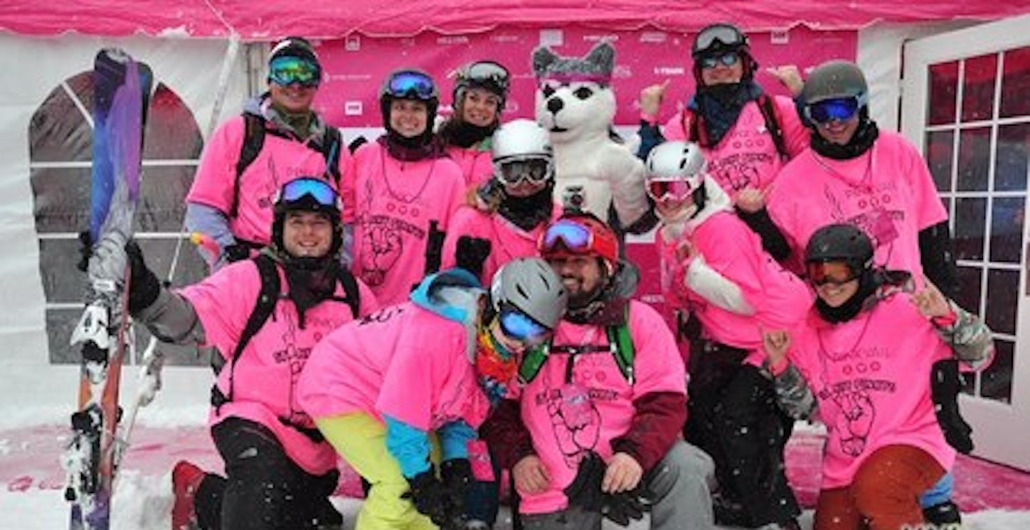 Team Stinky Pinkys  Pink Vail T-Shirt Photo