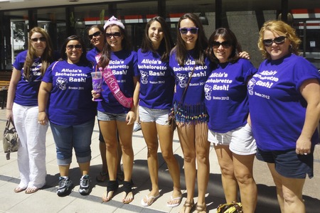 Alicia's Bachelorette Party In Boston!! T-Shirt Photo