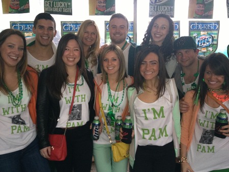 We're With Pam T-Shirt Photo