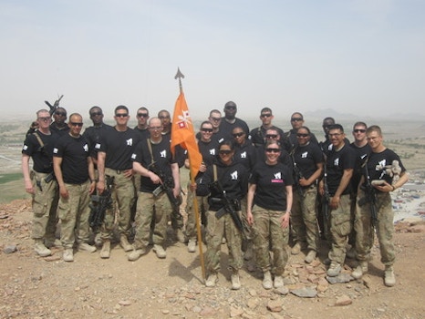 472d Sig Co In Afghanistan T-Shirt Photo