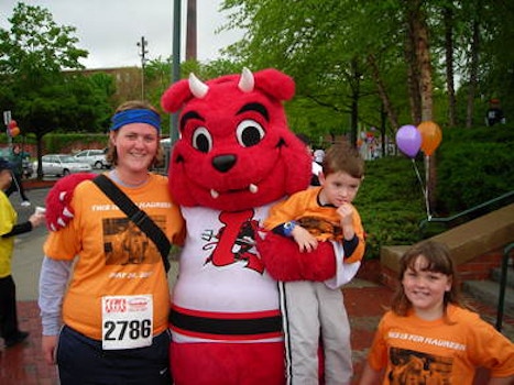 Our Cancer Care Walk Meets The Devil Dog T-Shirt Photo